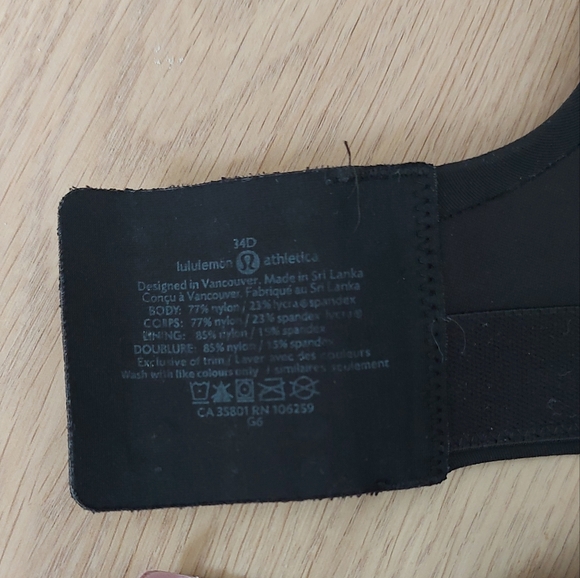 Lululemon High-Support Run Bra - Picture 2 of 3